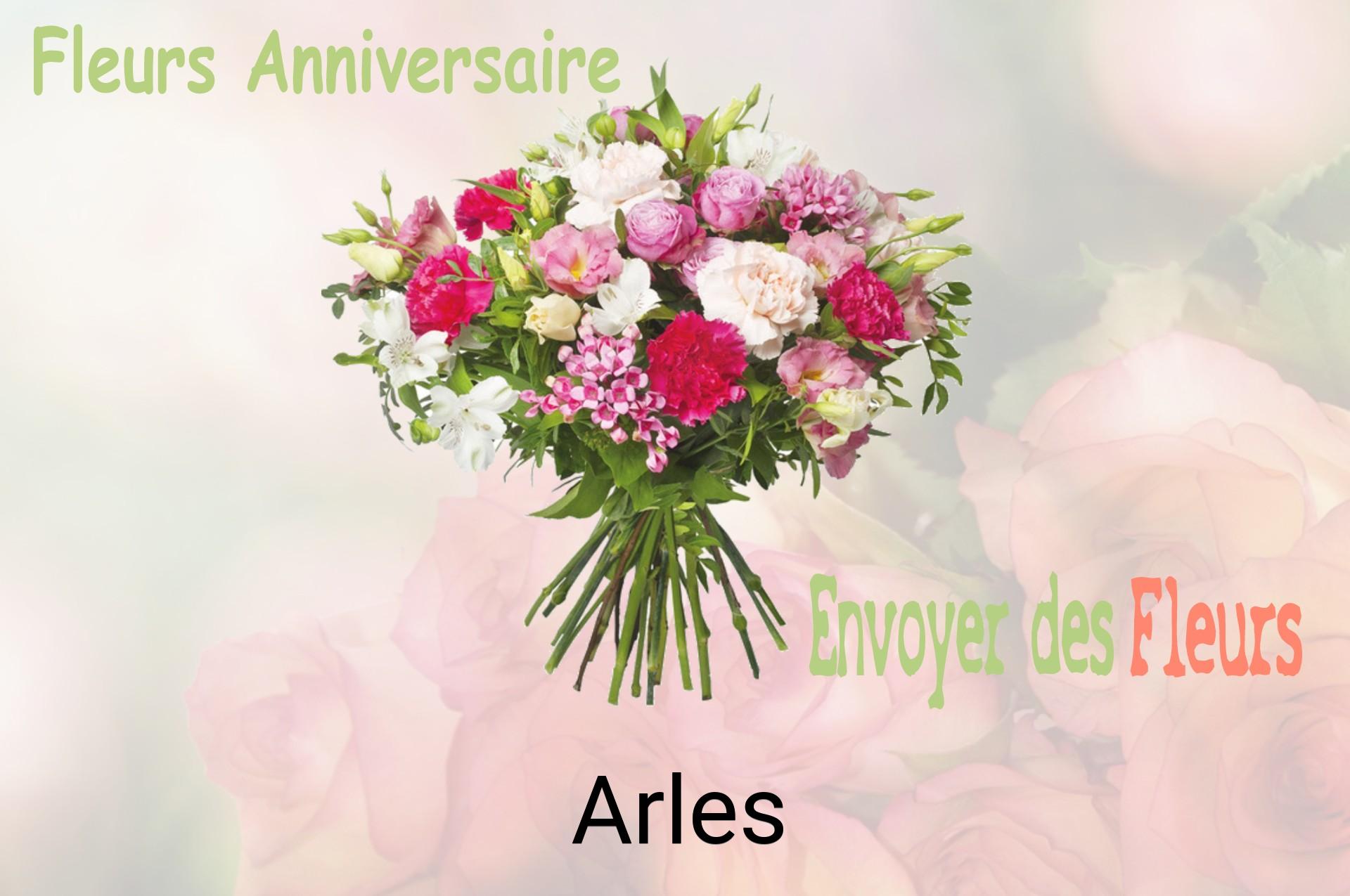Bouquet de fleurs d’anniversaire livré à Arles